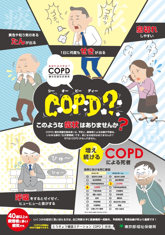 COPD認知度向上ポスター