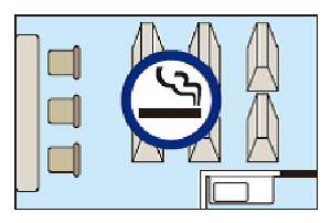 たばこ販売店　喫煙目的店の図